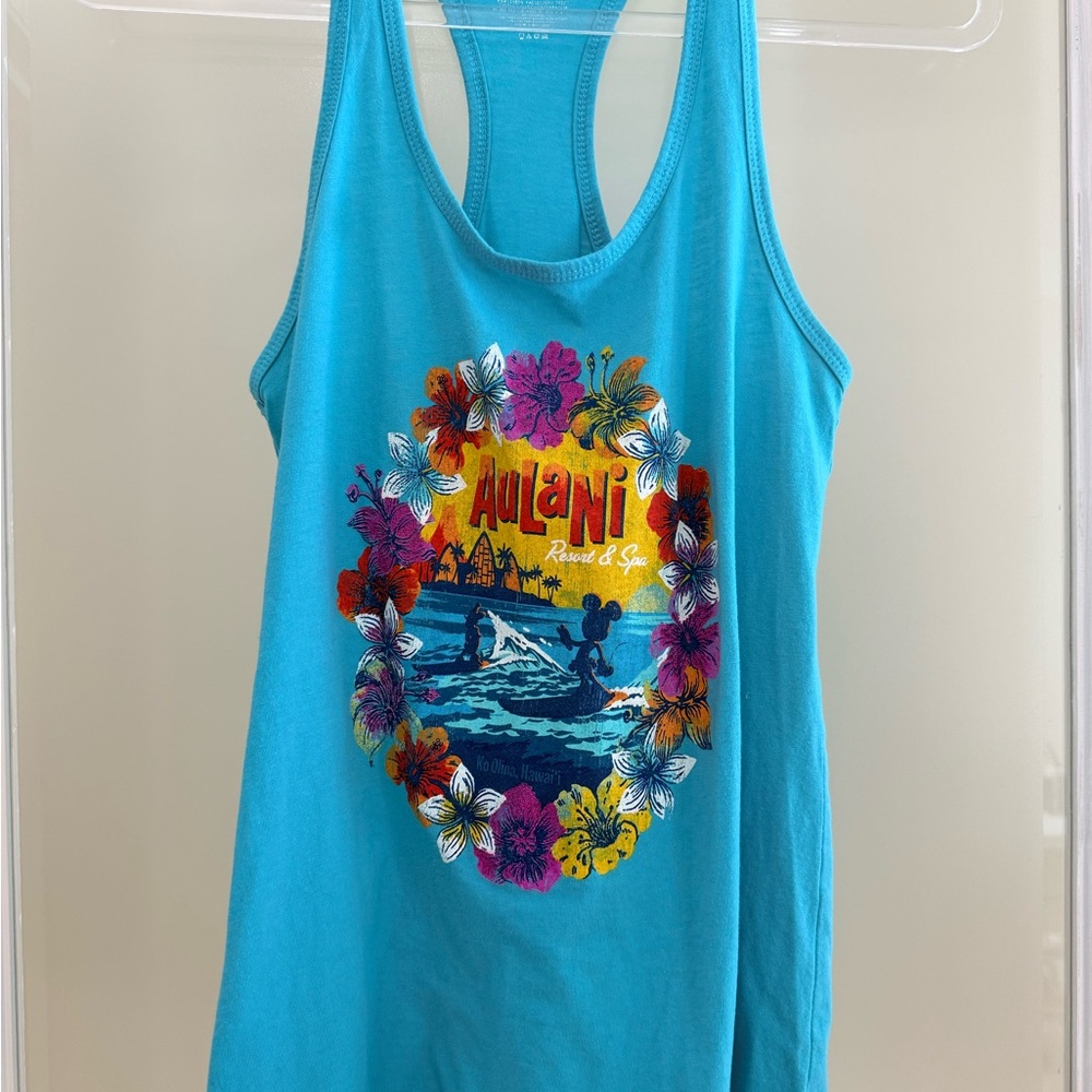 Disney Blue Aulani Resort & Spa Tank Top